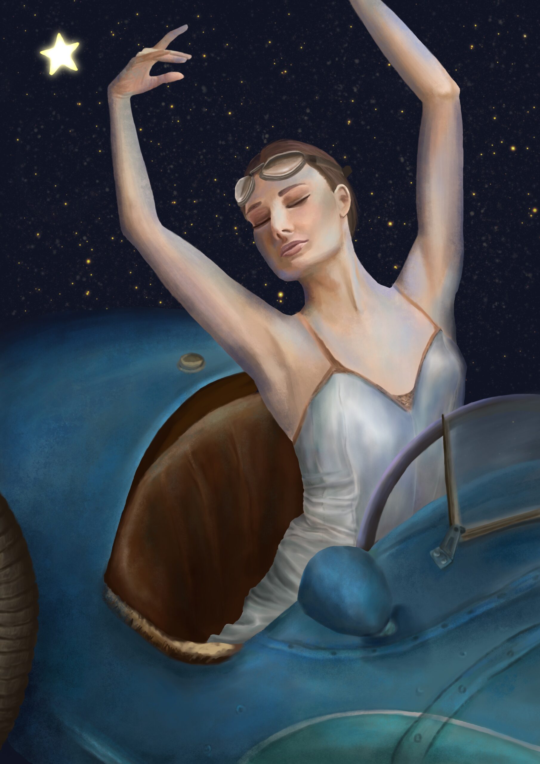 Une conductrice et danseuse talentueuse, Hellé Nice