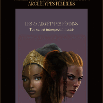 Carnet introspectif illustré des 8 archétypes féminins