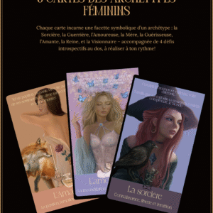 8 cartes des archétypes féminins