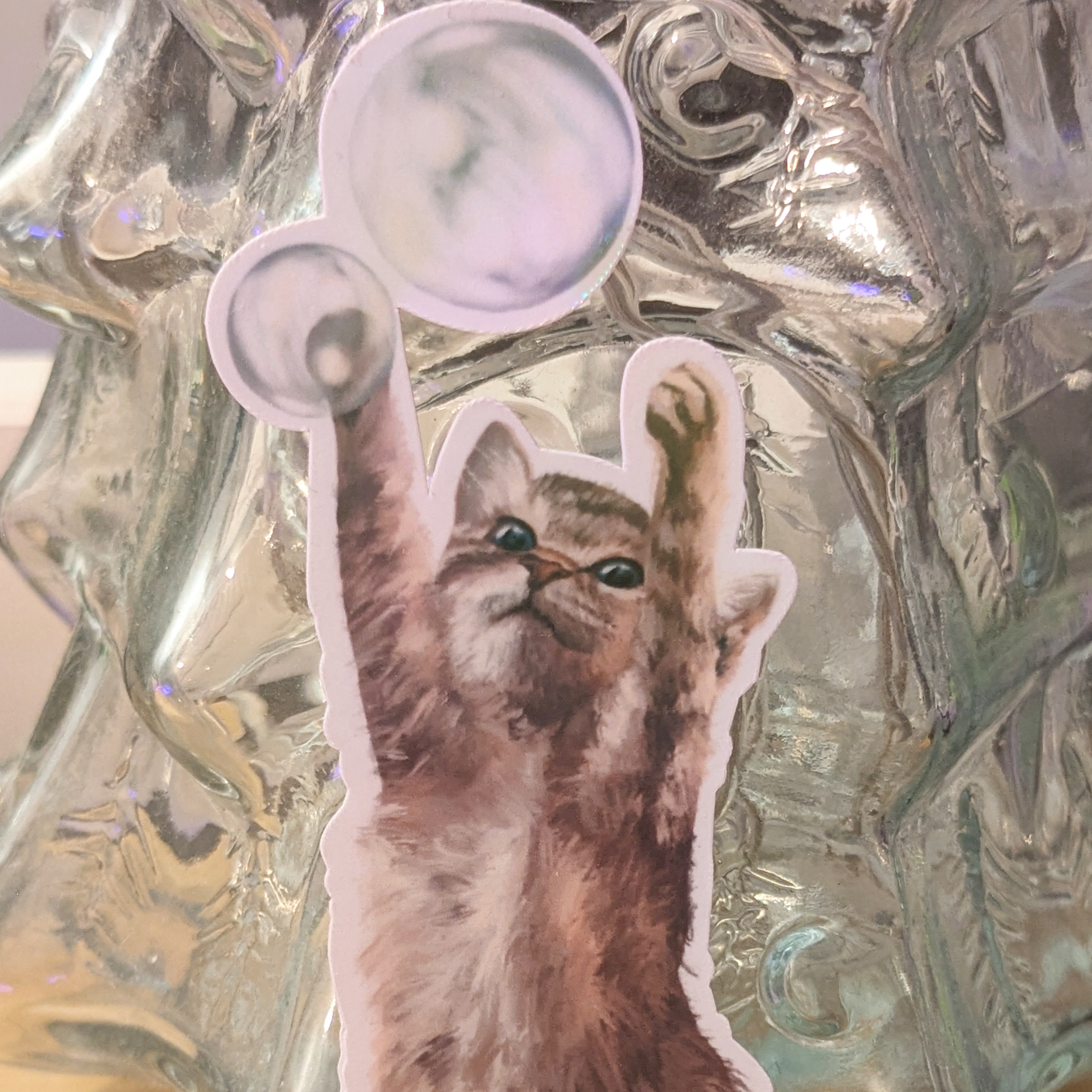 Sticker Cat Bulle