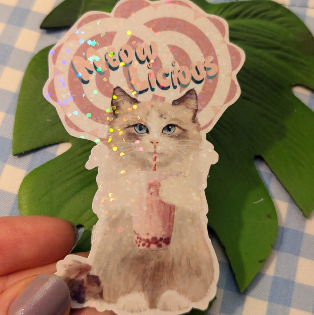 Sticker Cat Licious