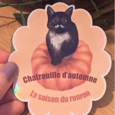Sticker Chatrouille d'Automne