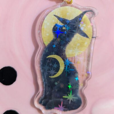 Porte-clé Cat Moon