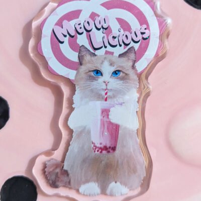 Porte-clé Meow Licious