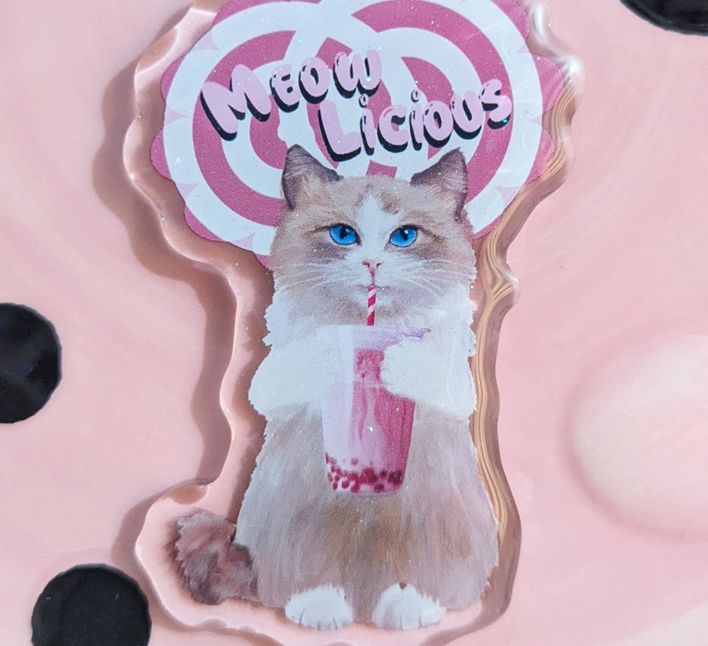 Porte-clé Meow Licious