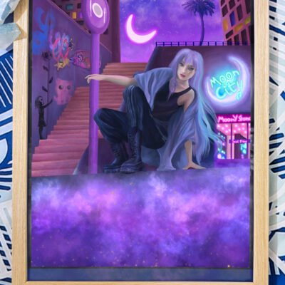 Print City Moon