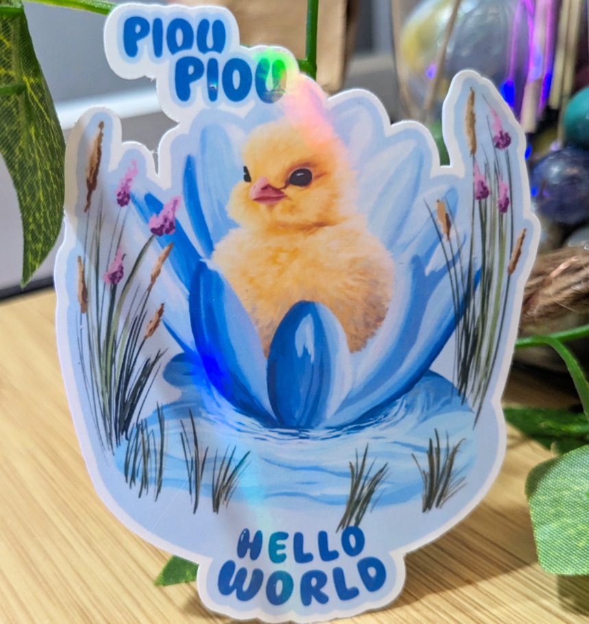 Sticker Piou Piou